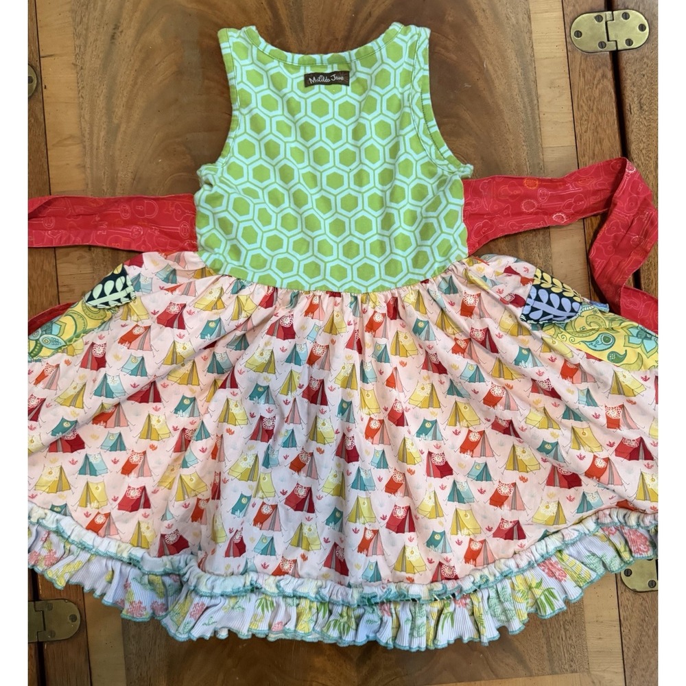 Matilda Jane size 4 It's a Wonderful Parade Festival Tank dress tents - Picture 5 of 5